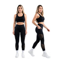 Legg Bolsas Laterales de nylon con Transparencias